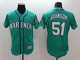 Seattle Mariners #51 Randy Johnson Green 2016 Flexbase Collection Stitched Baseball Jersey,baseball caps,new era cap wholesale,wholesale hats